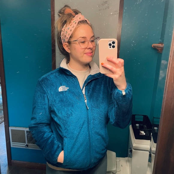 The North Face Osito Jacket, blue/teal, Women’s, size M - Picture 4 of 4